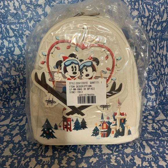 Mickey and Minnie Mouse Holiday backpack main image 5